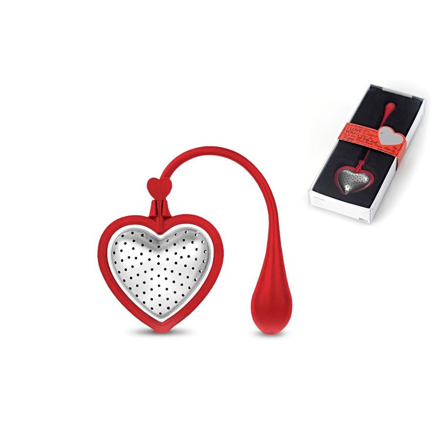 Фото #1: Ситечко для заваривания чая TEA HEART RED