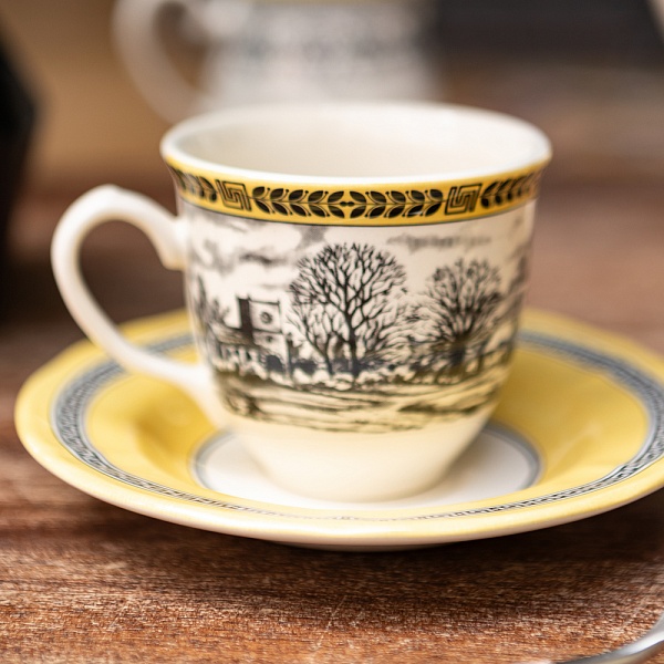 Чашка с блюдцем 90 мл Grace by Tudor England Halcyon