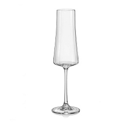 Набор бокалов для шампанского 6 шт. 210 мл Bohemia Crystal Xtra