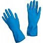 Перчатки резиновые Paclan Practi Extra Dry L синий