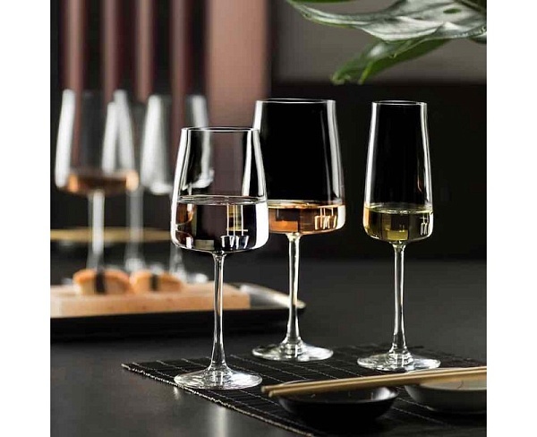 Набор бокалов для шампанского 300 мл RCR Essential 6 шт