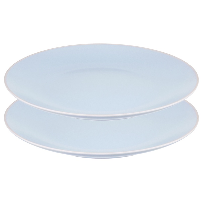 Набор обеденных тарелок 26 см Liberty Jones Simplicity 2 шт голубой Liberty Jones DMH-LT_LJ_DPLSM_CRW_26