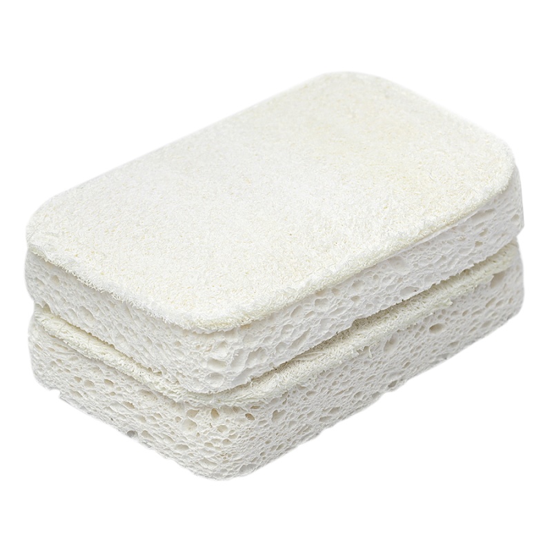 Набор губок для посуды из люфы и целлюлозы Smart Solutions Eco Sponge 2 шт 649₽