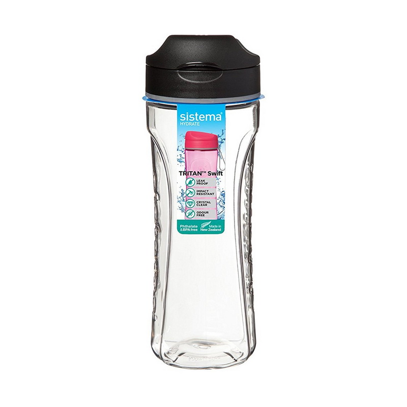 Бутылка для воды 600 мл Sistema в ассортименте