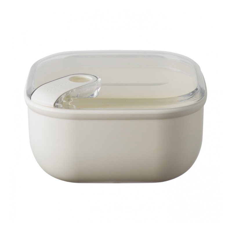 Контейнер квадратный 1000 мл Omada Pull Box слоновая кость 1690₽