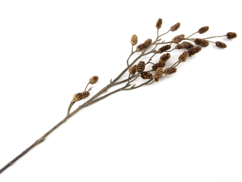 Декоративная ветка с шишками 110 см Азалия коричневый декоративная фигура азалия олень коричневый