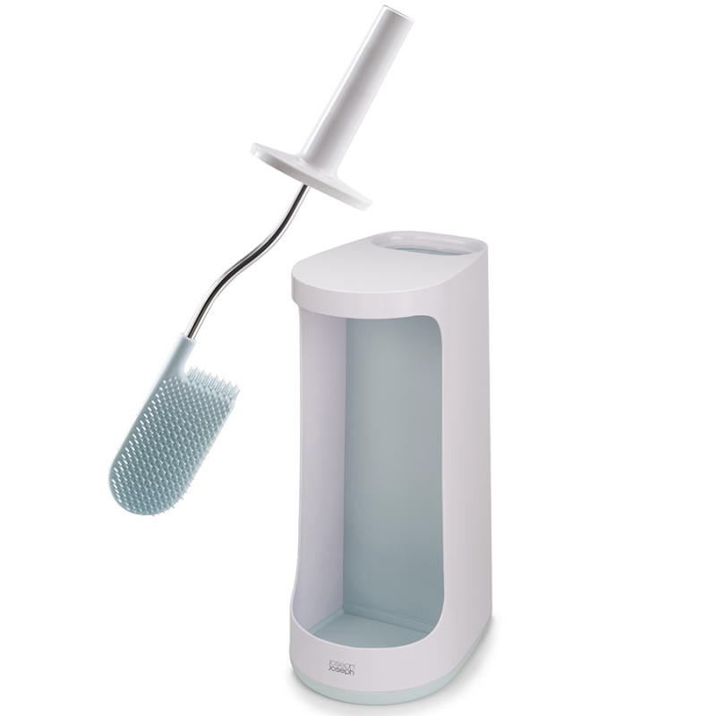 

Ёршик для унитаза с большим отсеком для хранения Joseph Joseph Flex plus бело-голубой