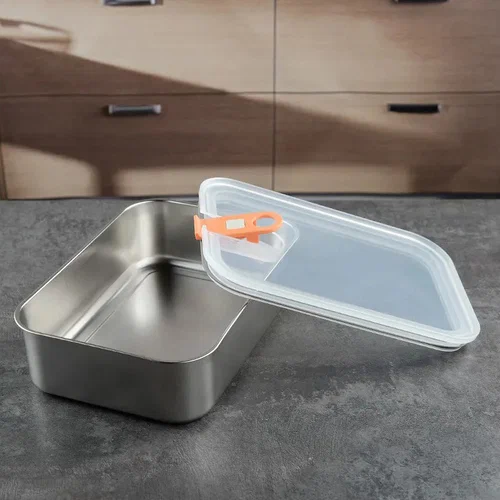 Контейнер металлический с крышкой NEOFLAM Perfect Seal, 1650 мл