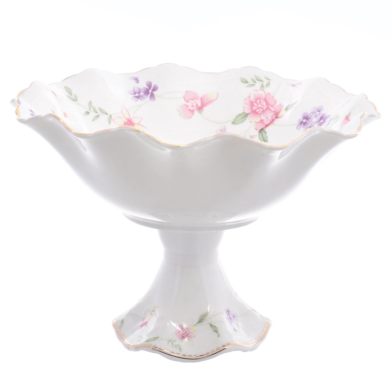 

Фруктовница на ножке 23 см Royal Classics Huawei ceramics