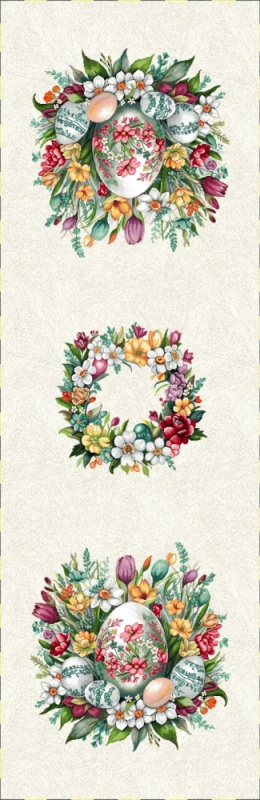 Дорожка 44 х 140 см Le Gobelin Крашенка на счастье 1245₽