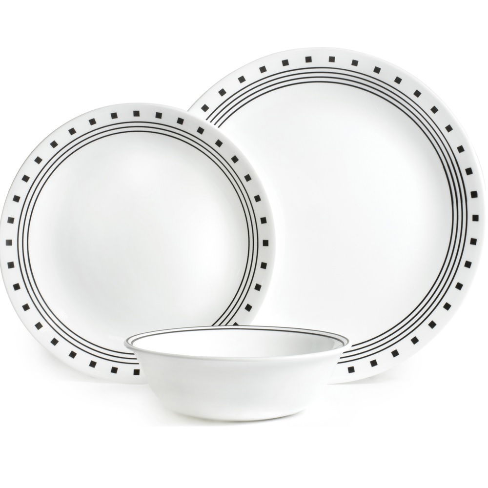 

Набор посуды Corelle City Block 12 предметов