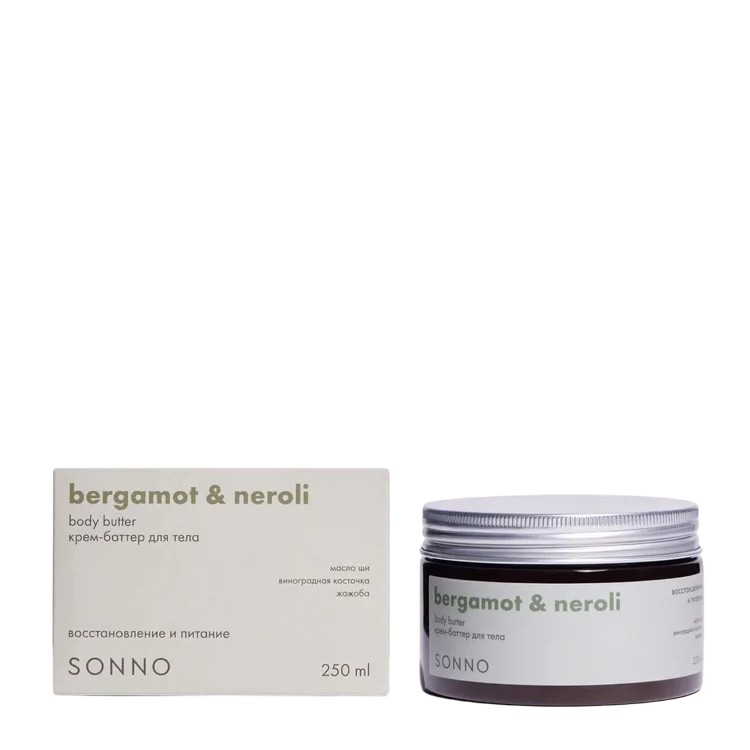 Крем-баттер для тела 250 мл Sonno Home Bergamot Neroli 2390₽