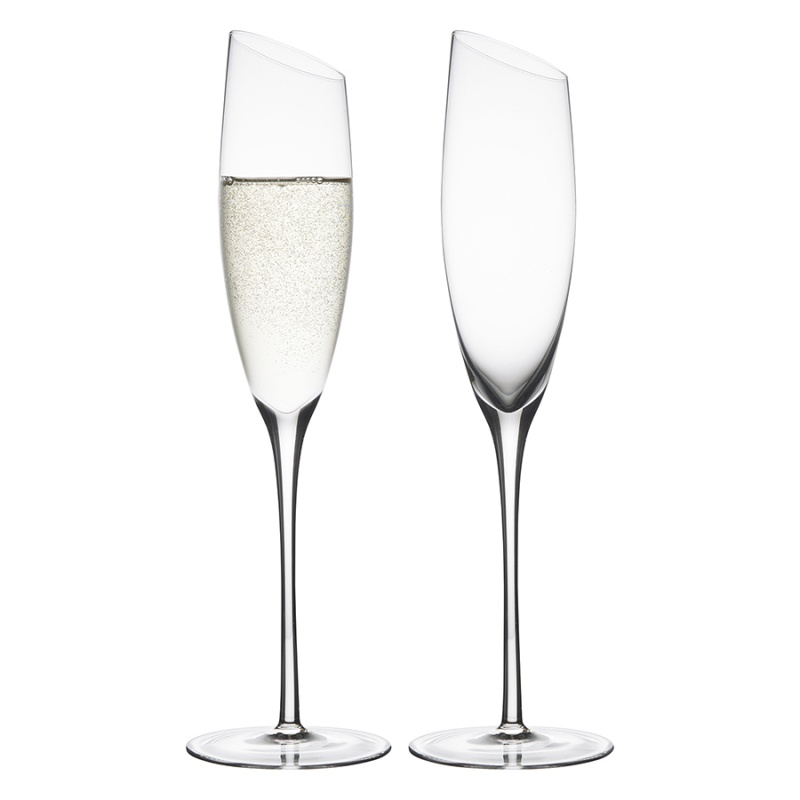 Набор бокалов для шампанского geir, 190 мл, 2 шт. Liberty Jones CKH-PS_LJ_GR_CPGLS190_2 - фото 1