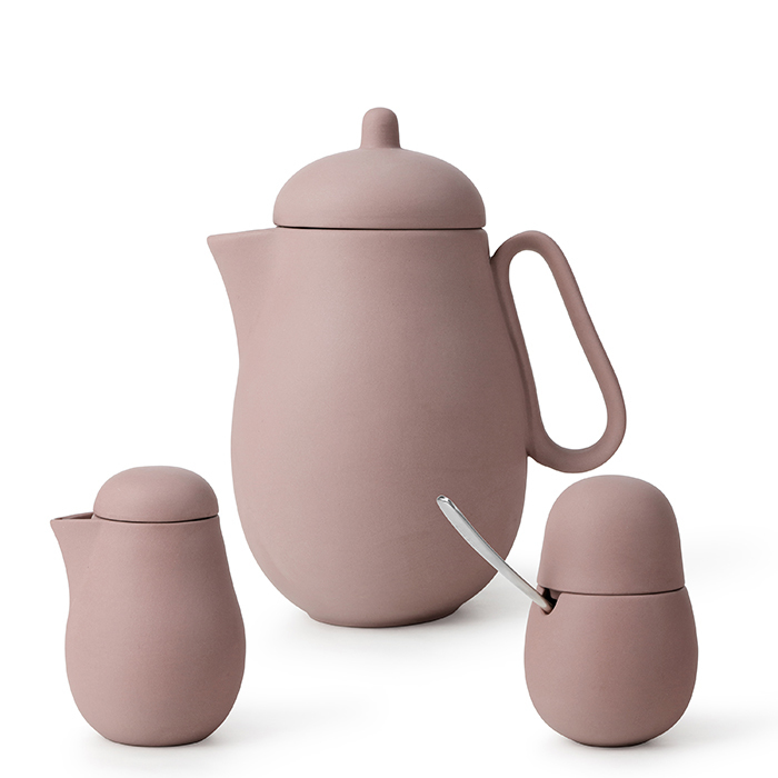 Чайный набор Viva Scandinavia Nina розовый набор чайный g wurm мудрая сова 3 предмета в ассортименте