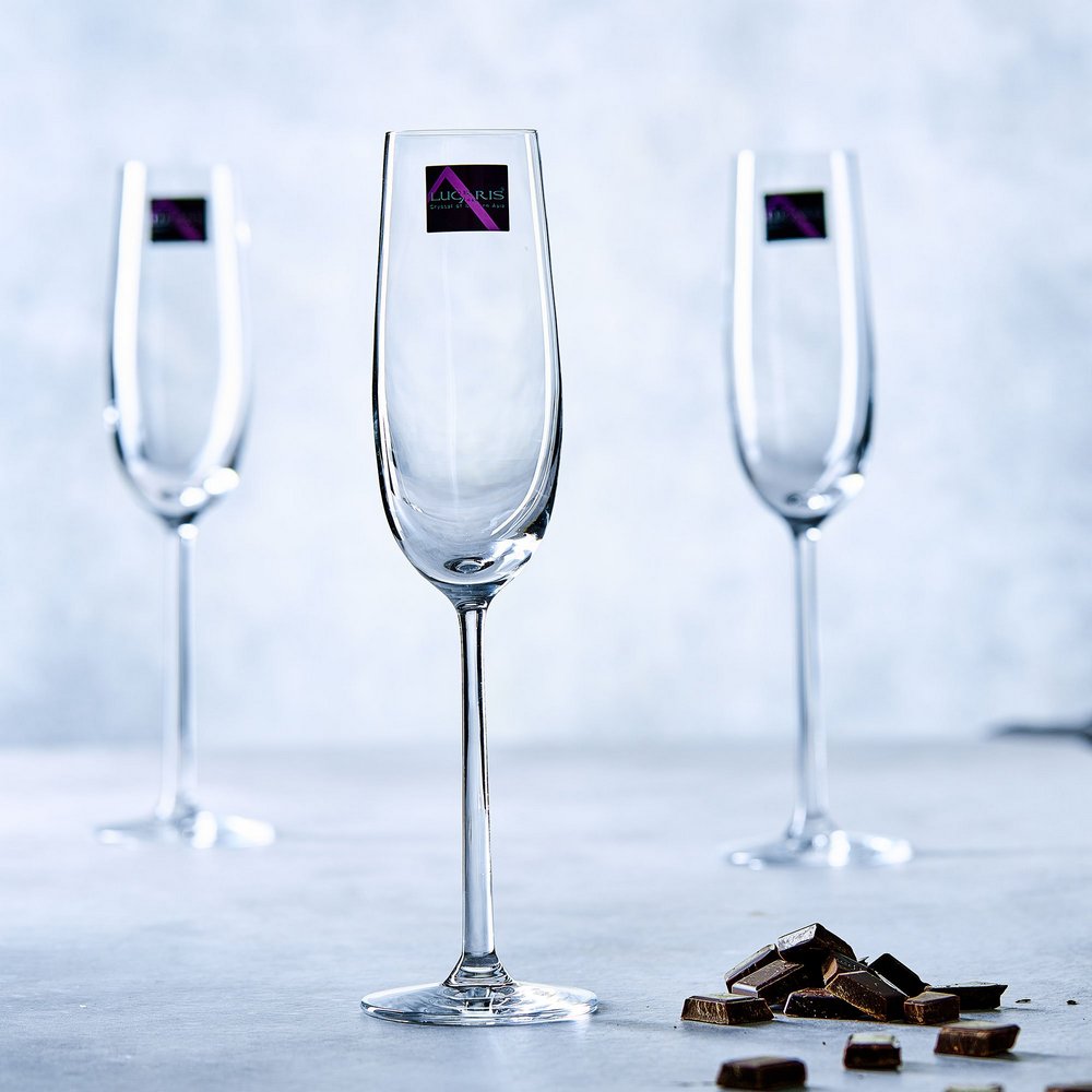 Набор бокалов для шампанского 6 шт. 250 мл Lucaris Shanghai Soul Lucaris CKH-5LS03CP0906G0000 - фото 3