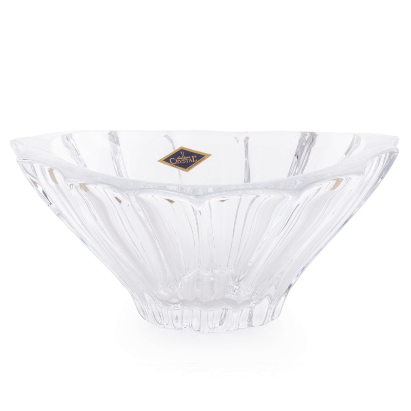 

Салатник 22 см Aurum Crystal Plantica Grey