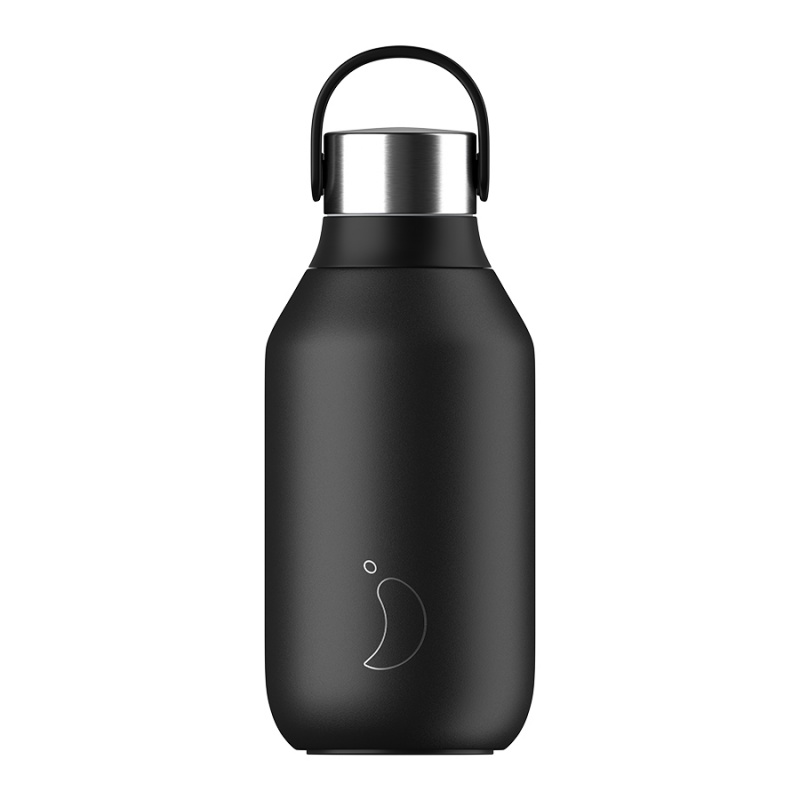 

Термос 350 мл Chilly's Bottles Series 2 чёрный