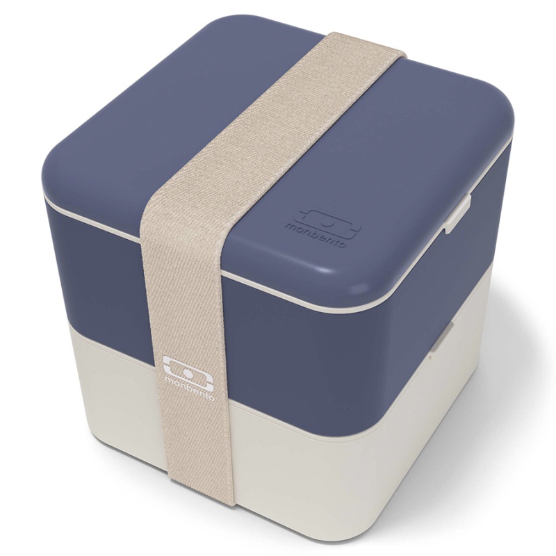 

Ланч-бокс 1.7 л Monbento MB Square Blue Natural