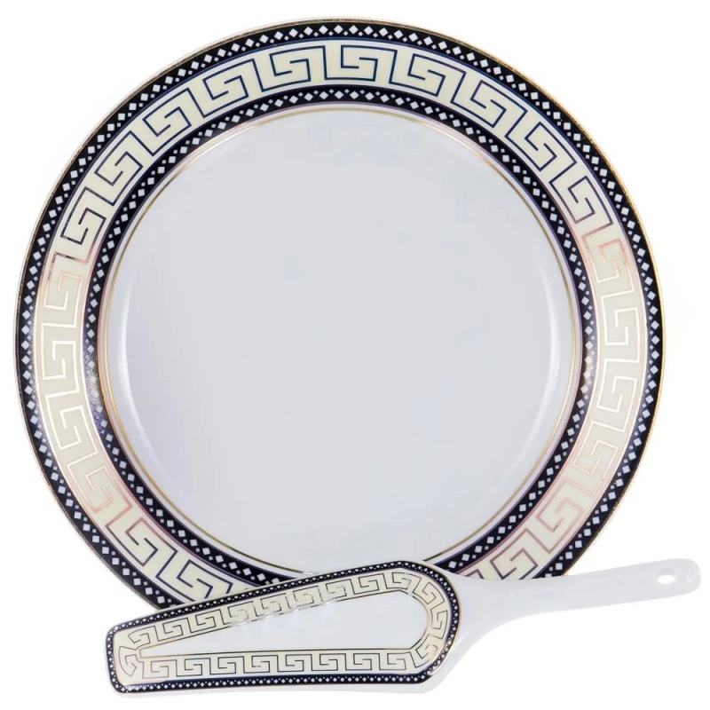 Набор для торта блюдо и лопатка Guterwahl Аврора 729₽