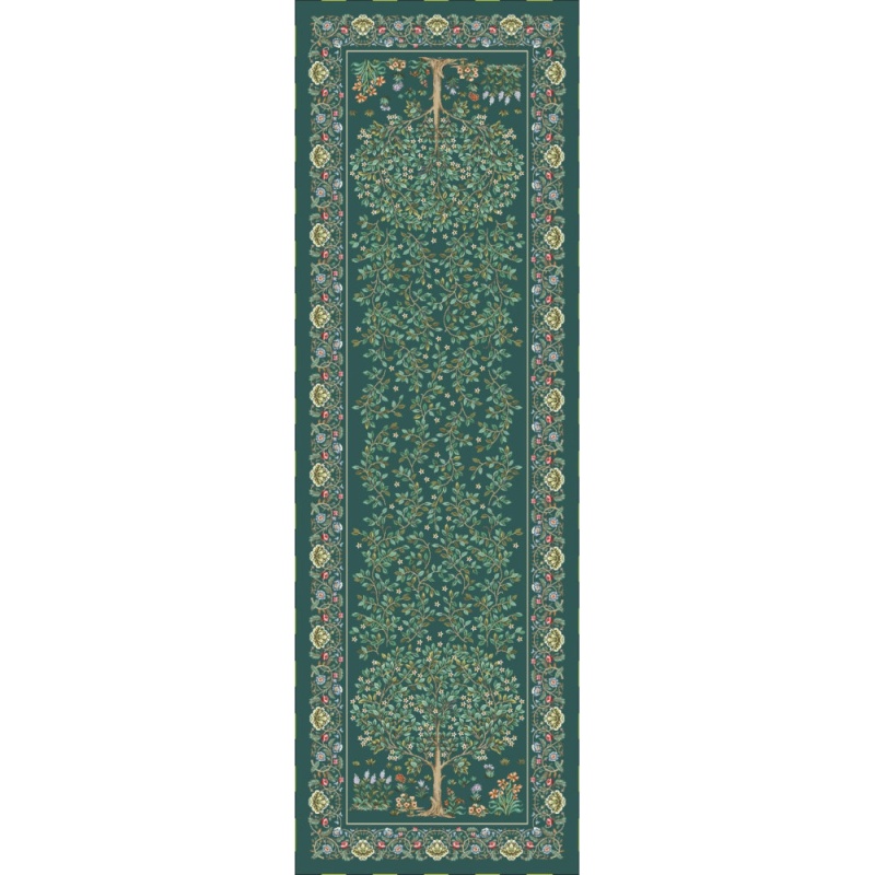 Дорожка 40 х 100 см Le Gobelin Древо бирюза
