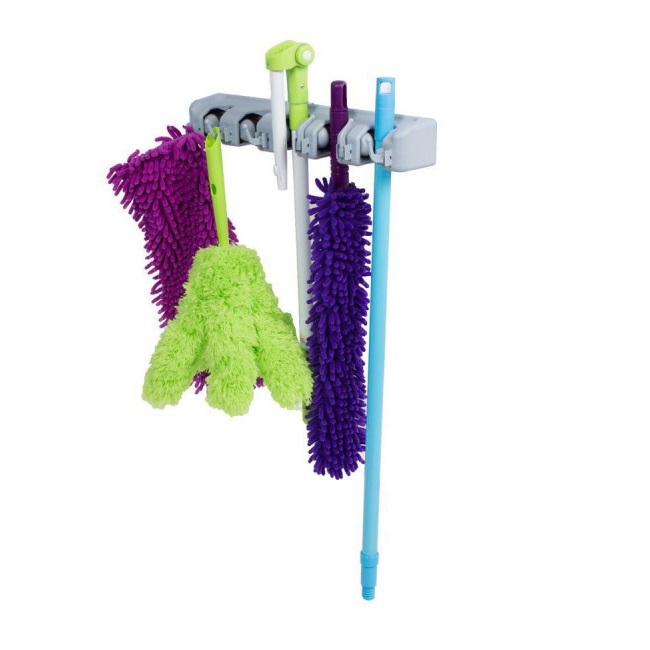 Держатель для швабр настенный 415 см Bradex 100₽