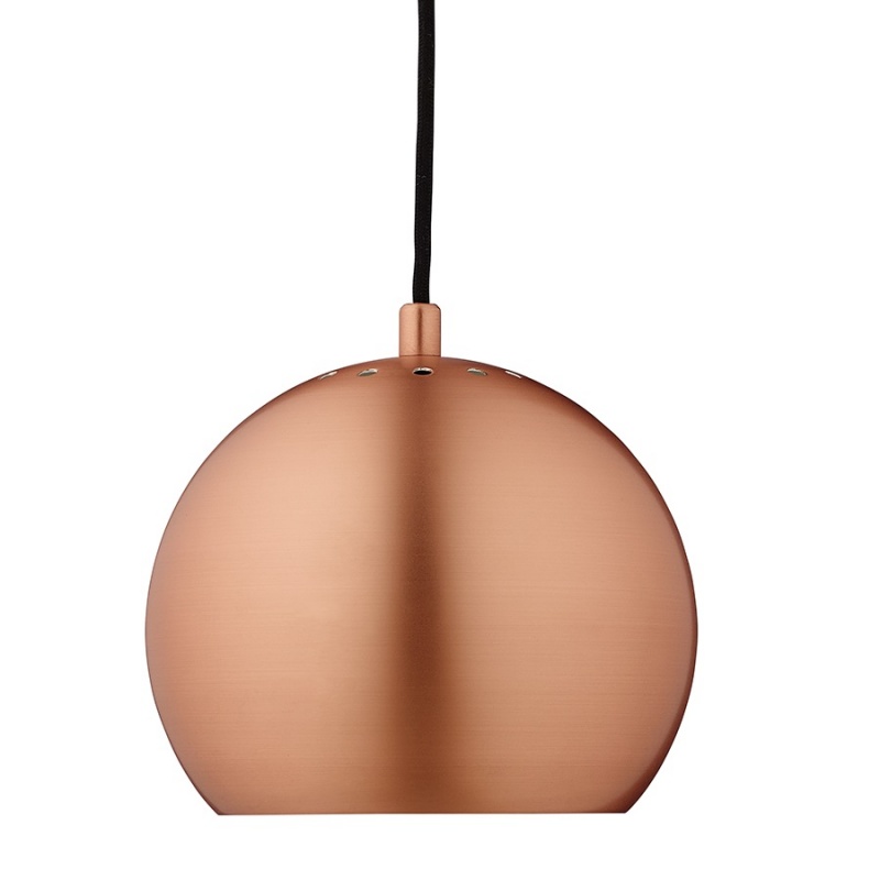 Лампа подвесная 18 см Frandsen Ball состаренная бронза Frandsen CKH-11152205001