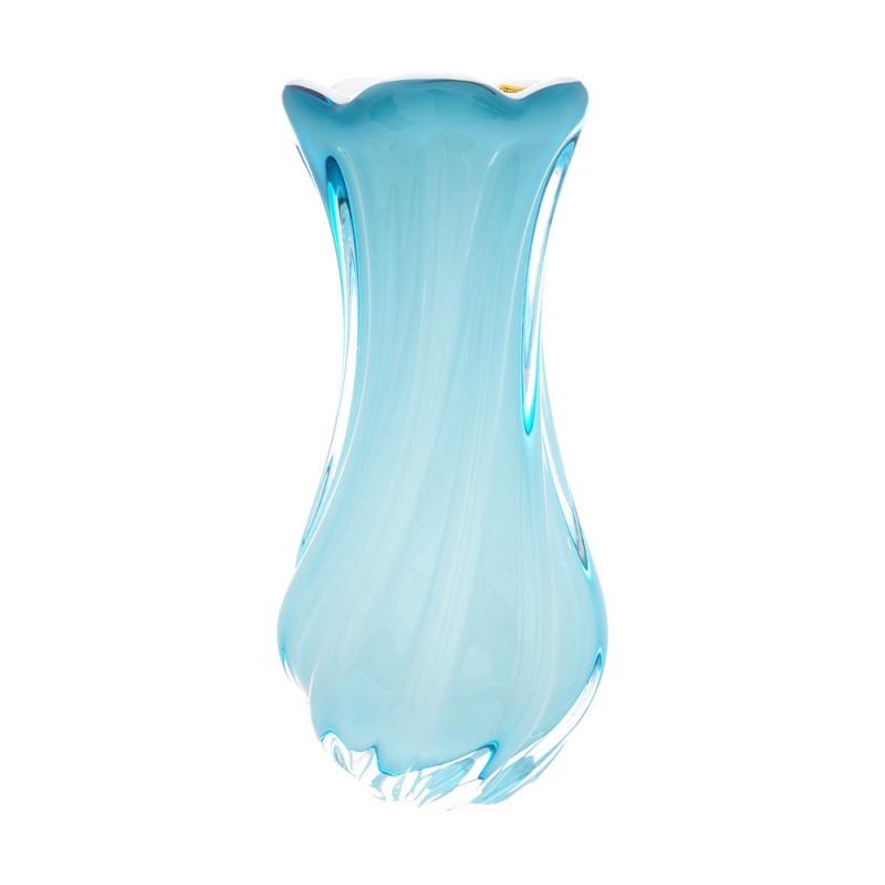 Ваза для цветов 27 см Egermann Opal Akvamarin ваза для ов 27 см egermann opal blu