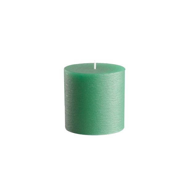 Свеча декоративная парафиновая 7,5 x 7,5 см Melt зелёный кисть кондитерская atlantis зелёный