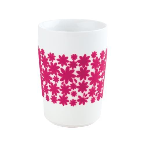 Бокал для кофе большой Flower Power, 0,35л розовый