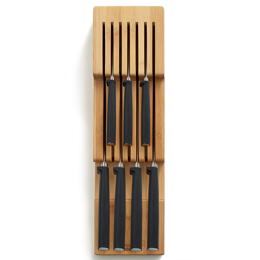 Органайзер для ножей Joseph Joseph DrawerStore Bamboo деревянный Joseph Joseph CKH-85169 - фото 7