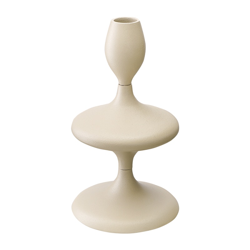 Подсвечник 20 см Bergenson Bjorn Vivlend бежевый 2790₽