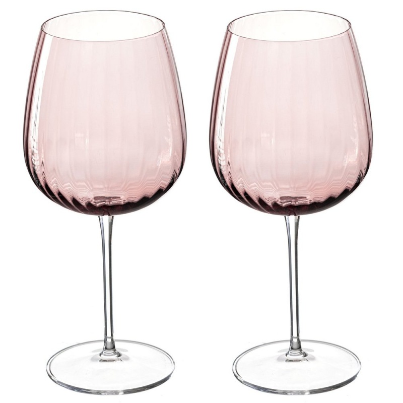 Набор бокалов для красного вина 750 мл Le Stelle Opium Colour marrone 2 шт materialising colour
