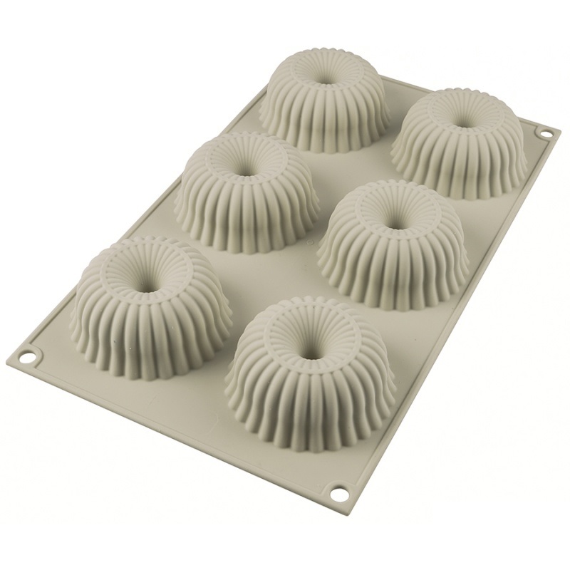 Форма для приготовления пирожных Silikomart Mini Raggio 18х33,6 см силиконовая форма для запекания силикон 21х16 см atmosphere nordic ат к3082