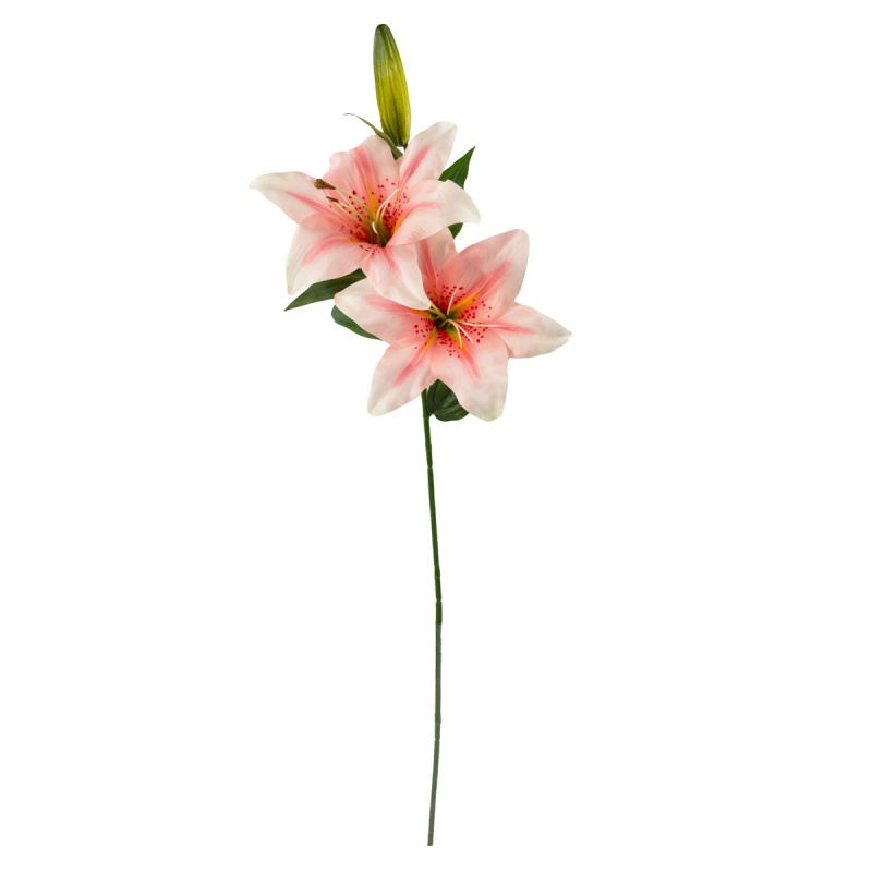 Лилия декоративная 66 см Азалия светло-розовый ветка вишни декоративная 98 см азалия светло розовый