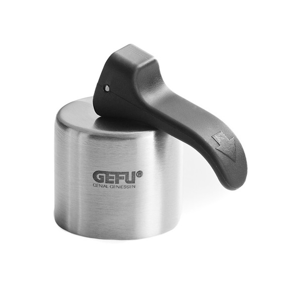 Крышка для бутылок металлическая Gefu визитница металлическая горизонтальная серебристая