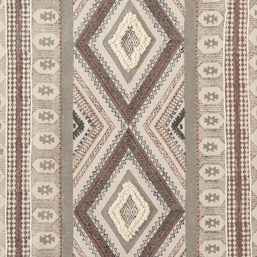 Ковер из хлопка, шерсти и джута с геометрическим орнаментом из коллекции ethnic, 200х300 см Tkano DMH-TK20-DR0013 - фото 3