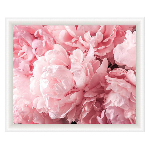 Репродукция в раме 40 х 50 см Декарт Пионы