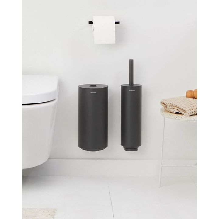 Набор для туалетной комнаты Brabantia MindSet графитовый Brabantia DMH-303685 - фото 4