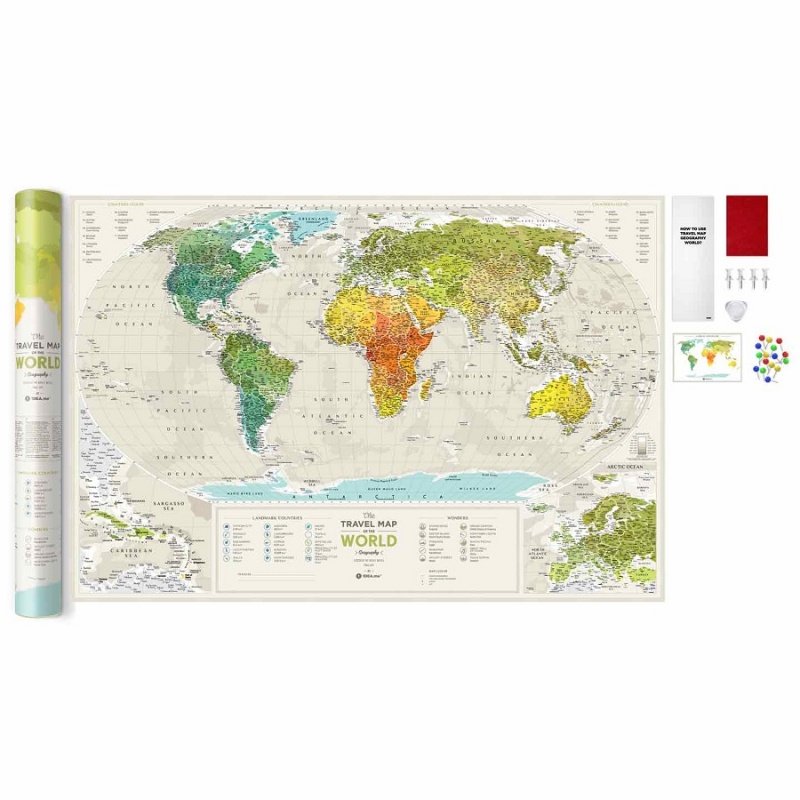 

Карта Travel Map Geography World