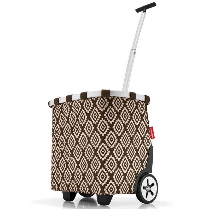 

Сумка-тележка Reisenthel Carrycruiser diamonds mocha