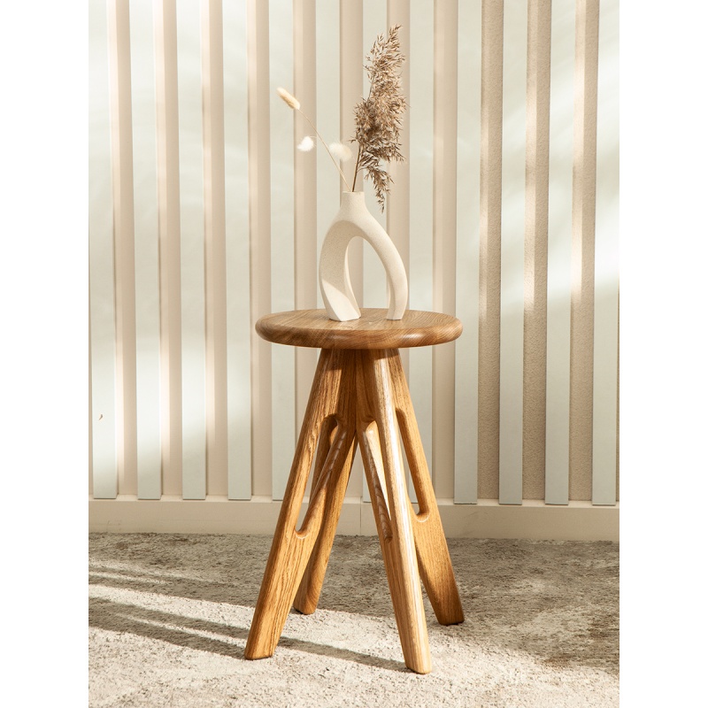 Табурет круглый Platano Оригинальный дуб 20890₽