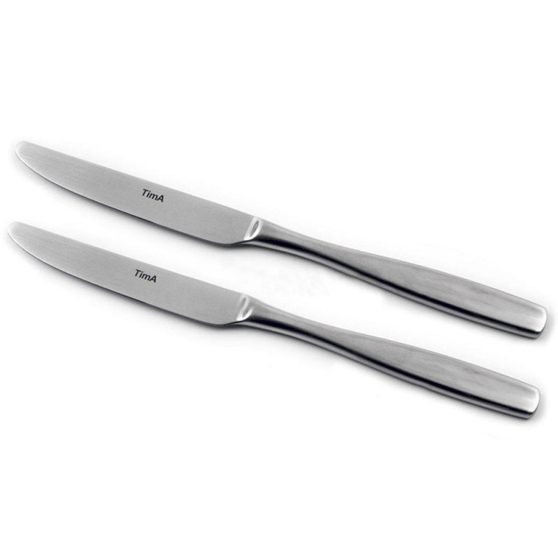 Набор ножей столовых TimA Твист 2 шт. подставка универсальная для ножей samura 22х11х11 см металл