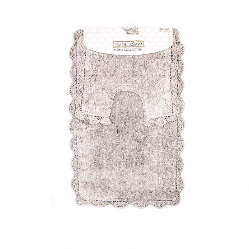 

Набор ковриков для ванной Sofi de Marko Ursula 2 шт серый