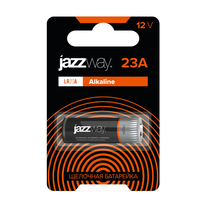 Батарейка для пультов сигнализаций JazzWay Alkaline LR23A