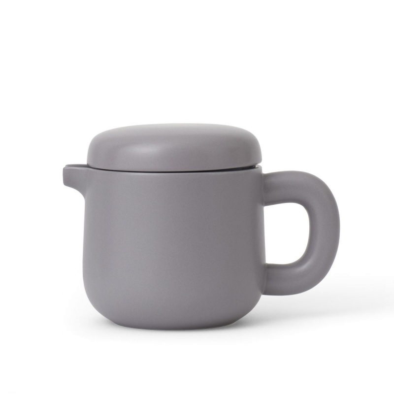 Чайник заварочный с ситечком 600 мл Viva Scandinavia Isabella серый шумовка attribute gadget viva agv000 grey