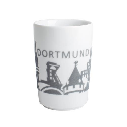 Бокал для кофе большой Dortmund , 0,35л серый