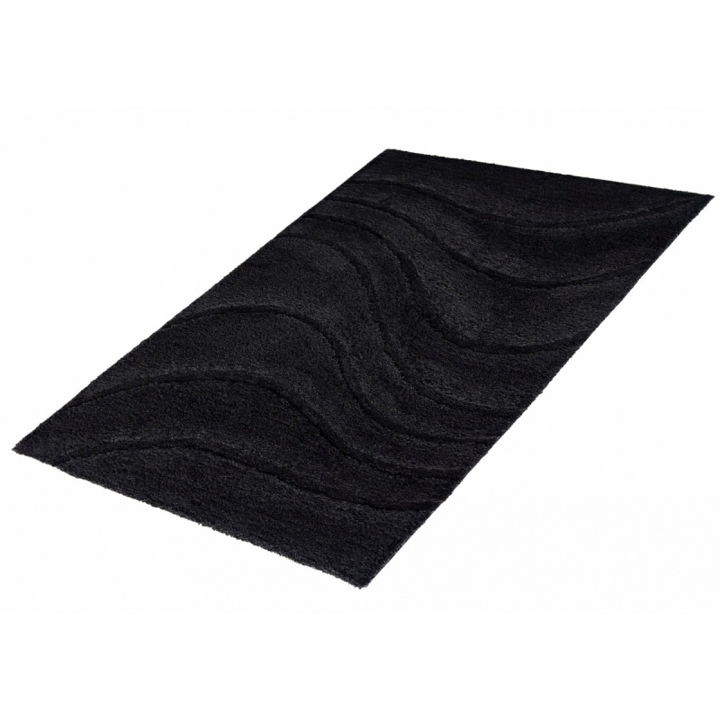 Коврик для ванной комнаты 60 х 90 см Ridder La Ola чёрный коврик ячеистый грязесборный 40×60×1 6 см чёрный