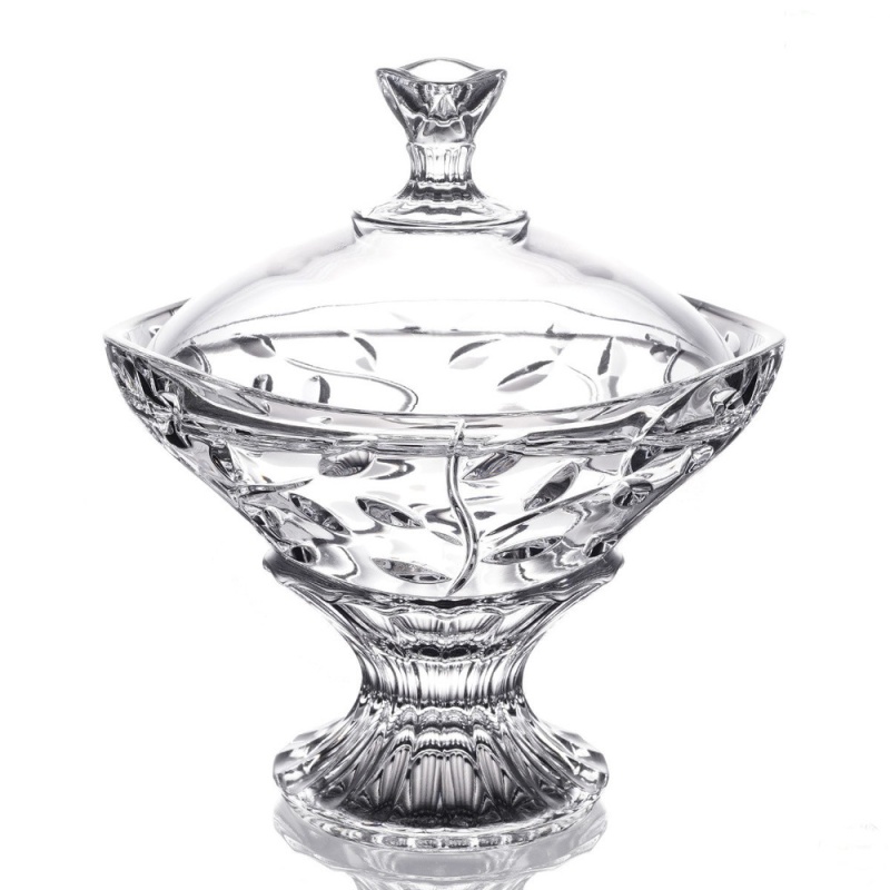 Конфетница с крышкой на ножке 18 см RCR Laurus 4290₽