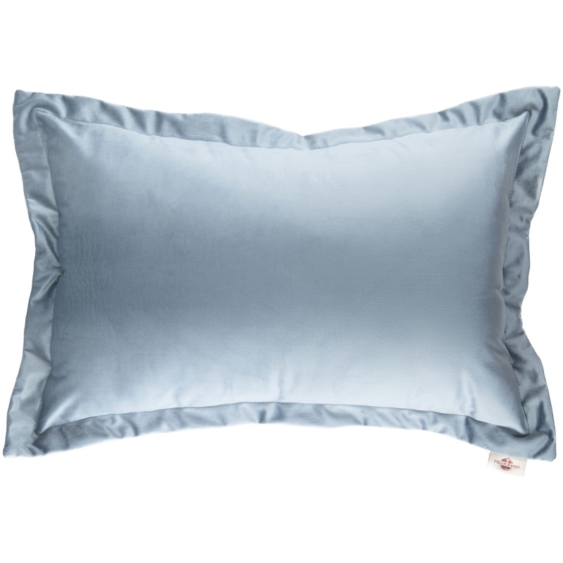 Подушка декоративная 40 х 60 см Melograno серый бархат подушка надувная 50 × 35 × 30 см в чехле серый