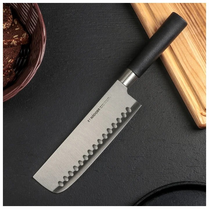 Нож Тэппанъяки 18,5 см Nadoba Keiko Nadoba DMH-722918 - фото 2